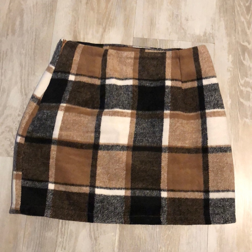 Plaid skirt
